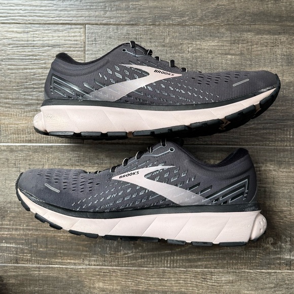 Brooks Ghost 13 black white 9 - Picture 2 of 8